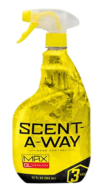 Scent-A-Way 07741 Max Odorless Scent Control Field Spray 32 oz Bottle