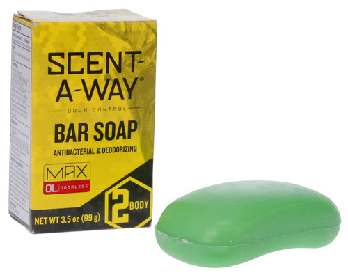 Scent-A-Way SAW-07757 Max Odorless Bar Soap for Hunters 3.5 oz