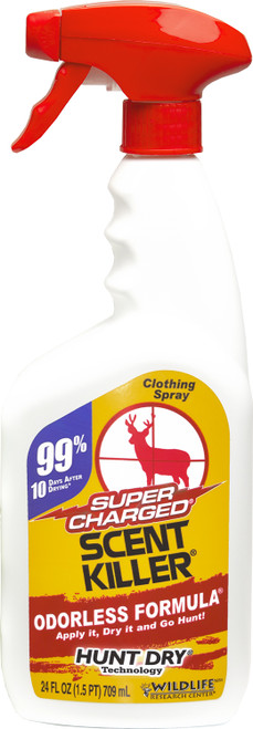 Wildlife Research 555 Super Charged Scent Killer Odor Eliminator Spray 24 oz