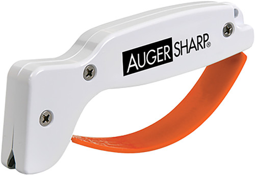 AccuSharp 007C AugerSharp Ice Auger Blade Sharpener Diamond Tungsten Carbide White/Orange