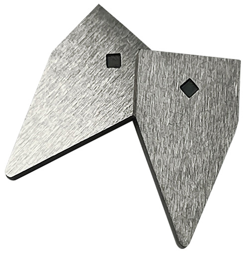 AccuSharp 003 Replacement Sharpening Blades Diamond-Honed Tungsten Carbide Gray Reversible 2-Pack