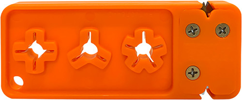 AccuSharp 013C Broadhead Sharpener & Wrench Combo, Tungsten Carbide, Orange