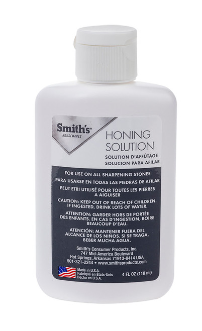 Smiths Products HON1 Honing Solution 4 oz Non-Petroleum Stone Lubricant with Rust Inhibitor