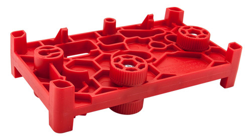 Apex Tactical 104001 Armorer's Block for S&W & Glock Pistols, Red Polymer