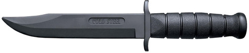 Cold Steel CS92R39LSF Leatherneck SF Rubber Trainer 7" Fixed Plain Santoprene Blade Black Santoprene Handle