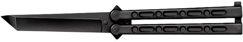 Cold Steel CS-92EAB FGX Balisong 5" Folding Tanto Black Griv-Ex Blade and Handle Butterfly Knife