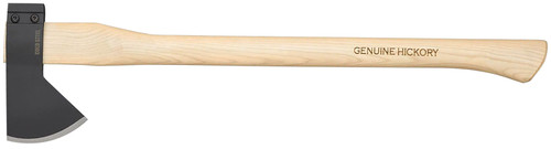 Cold Steel CS90QB Hudson Bay Camp Axe 4.13" Plain 1055 Carbon Steel Blade American Hickory Handle 27"