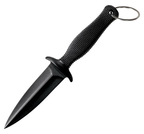 Cold Steel CS-92FBB FGX Boot Blade II 3.25" Fixed Plain Black Griv-Ex Blade Checkered Kray-Ex Handle