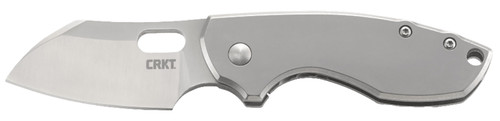CRKT 5311 Pilar Compact Folding Knife 2.40" Satin 8Cr13MoV SS Blade Stainless Handle