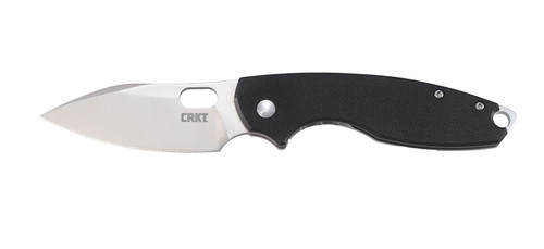 CRKT 5317 Pilar III Folding Knife 2.97" Satin 8Cr13MoV Spear Point Blade Black G10/SS Handle