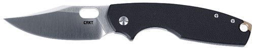 CRKT 5321 Pilar IV 3.09" Folding Knife Satin D2 Steel Blade Black G10 and Stainless Handle with Pocket Clip