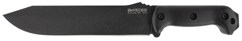 Ka-Bar BK9 Becker Combat Bowie 9.25" Fixed Clip Point Plain Black 1095 Cro-Van Blade, Black Ultramid Handle with Sheath