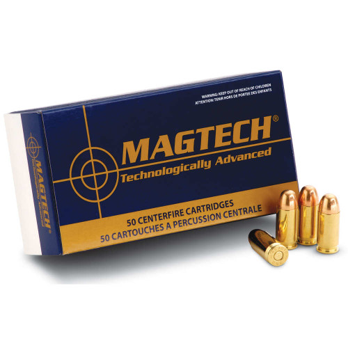 Magtech 500L Sport Shooting Range/Training Semi-Jacketed Soft Point Flat Light  325 Grain .500 S&W Mag