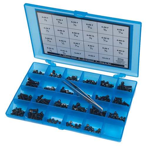Pachmayr 03054 Master Gunsmith Screw Kit Blue Universal 277-Piece Set