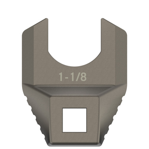 Real Avid AVMF118BNW Master-Fit 1-1/8" Barrel Nut Wrench for AR-Platform Titanium