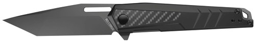 Real Avid AVRAV6 RAV-6 3.40" Folding Tanto Titanium 8Cr13MoV Blade Aluminum/Carbon Fiber Handle