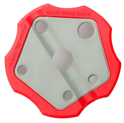 Real Avid AVSBBLK Smart Bench Block Red/Silver 1911 Handgun Gunsmithing Tool