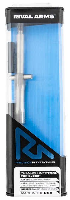 Rival Arms RA-RA93CL01A Glock Channel Liner Installation Tool Black Aluminum