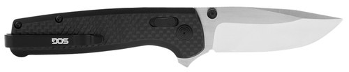 SOG SOGTM1025BX Terminus XR 2.95" Folding Clip Point Satin CPM S35VN Blade with Black G10 and Carbon Fiber Handle