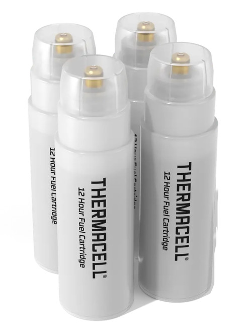 Thermacell C4 Repellent Refill White Effective 15 ft Odorless Scent Fuel Cartridge Repels Mosquito Effective Up to 48 hrs 4 Per Pkg