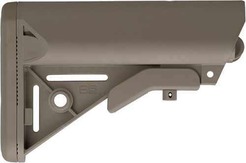 B5 Systems SOP1075 Enhanced SOPMOD Stock Flat Dark Earth Synthetic for AR-Platform Mil-Spec Receiver Extension