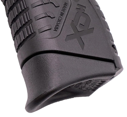 Pearce Grip PGXDME9 Grip Extension for Springfield XD-M Elite Compact, Black Polymer