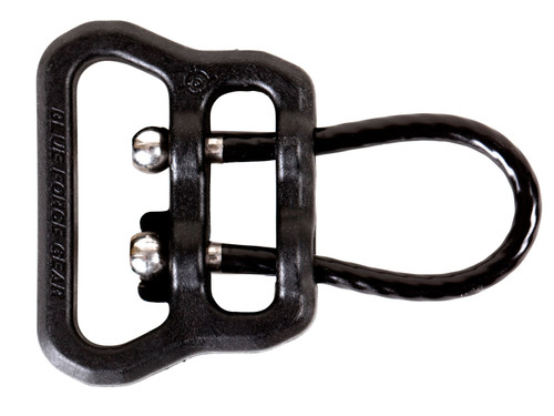 Blue Force Gear UWLUL1125BK ULoop 1.25" Quick-Detach Sling Attachment, Black Nylon/Stainless Steel