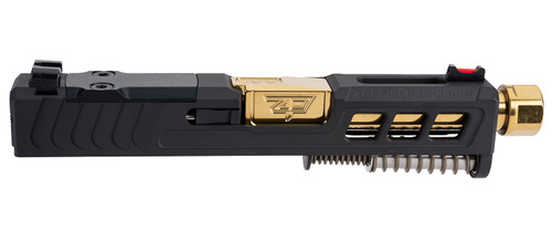 Zaffiri Precision ZPS.3.43.BLK.CU Complete Upper 9mm Black Nitride Stainless Steel