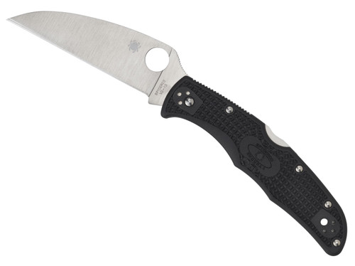 Spyderco Endura 4 Lightweight Wharncliffe Folding Knife 3.78" VG-10 Plain Blade Black FRN Handle C10FPWCBK