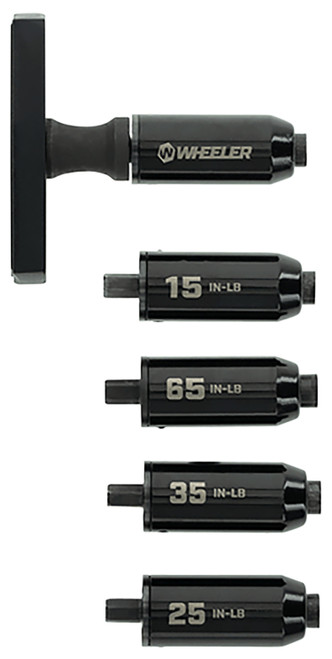 Wheeler FAT Stix Preset Torque Wrench Set, Black/Yellow, 4 Torque Settings with Carry Case