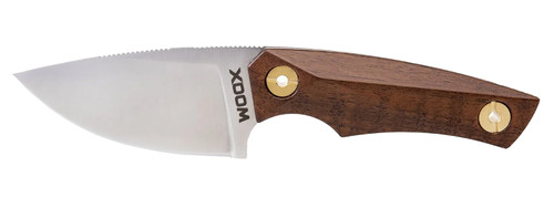 Woox BU.KNF030.01 Bad Boy 2.75" Drop Point D2 Steel Blade American Walnut Handle 6.25" OAL