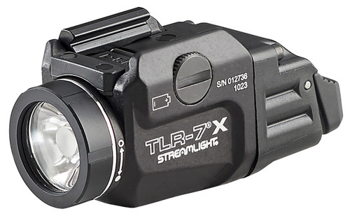Streamlight 69455 TLR-7 X USB Weapon Light Black 500 Lumens White LED Multi-Fuel