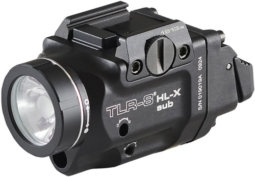 Streamlight 69468 TLR-8 1913 Short Weapon Light Red Laser Black Aluminum 1000 Lumens