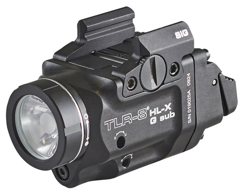 Streamlight 69477 TLR-8 HL-X G SUB USB Weapon Light for SIG P365/XL with Green Laser
