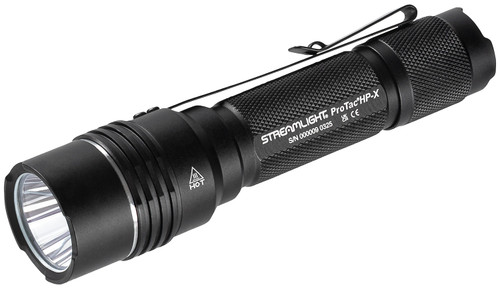 Streamlight 89022 ProTac HP-X Black 45/240/800 Lumen Tactical Flashlight 648m Beam Distance
