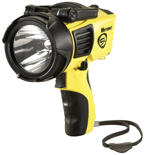 Streamlight 44900 WayPoint Spotlight 550 Lumens White LED Yellow Polycarbonate 625 Meters
