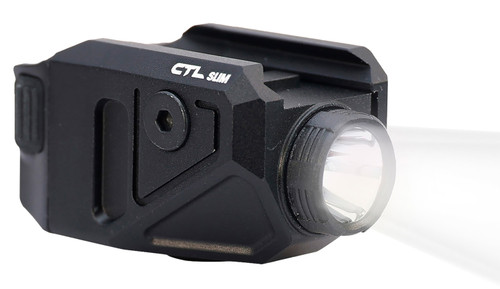Viridian 9300050 CTL Slim C Series Black Glock 43X/48 MOS 550 Lumens Weapon Light Rail Mount