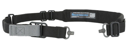 Blue Force Gear Vickers Push Button Sling Black Cordura Padded VCASPB200AABK