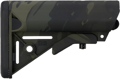 B5 Systems SOP1422 Enhanced SOPMOD Black Multi-Cam Stock for AR-Platform Mil-Spec Extension