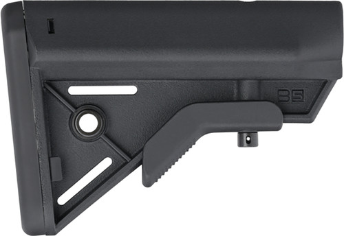 B5 Systems BRV1082 Bravo Stock Black for AR Mil-Spec Receiver Extension