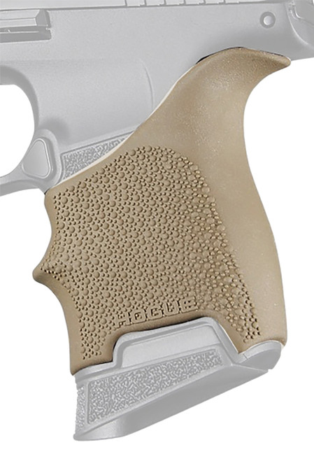 Hogue 18703 HandAll Beavertail Grip Sleeve Flat Dark Earth Rubber, Compatible with Ruger LCP Max