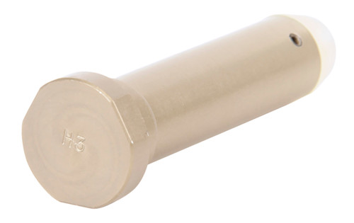 LBE Unlimited ARBUFFH3 H3 Carbine Length Recoil Buffer AR-15 Silver Aluminum