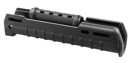 Magpul MAG680-BLK ZHUKOV-U AK Handguard Black Polymer w/Aluminum Chassis 10.20"