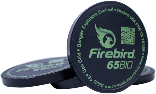 Firebird USA 65BIO 65BIO Flash/Smoke/Sound Impact Universal Firearm 65mm 10 Pk.