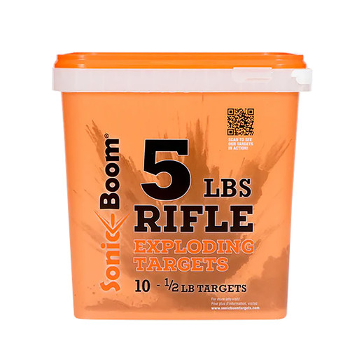 Sonic Boom SBTHP10P Rifle Exploding Target 0.50 lb Non-Toxic Two-Part Mix 10 Pack