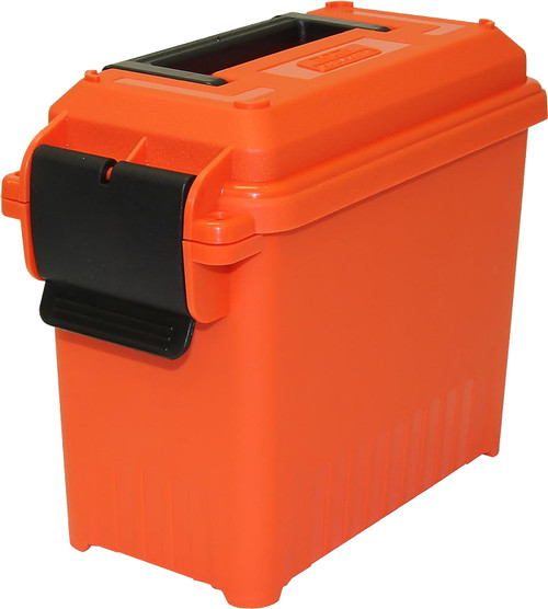 MTM Case-Gard AC30T35 Tall 30 Caliber Ammo Can Orange Polypropylene O-Ring Sealed