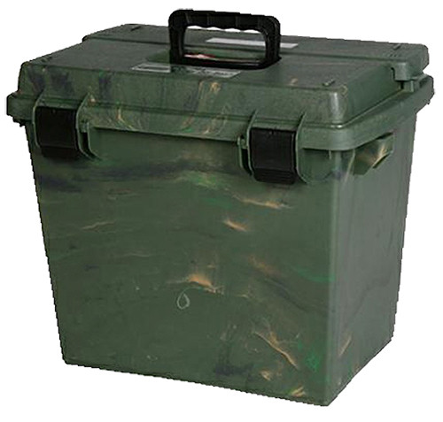 MTM Case-Gard SPUD709 Sportsmen's Plus Utility Dry Box Wild Camo Polypropylene w/ Tray
