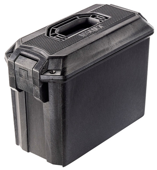 Pelican VCV250 Vault Ammo Case Black Polymer with Foam Padding and Lock Hasps
