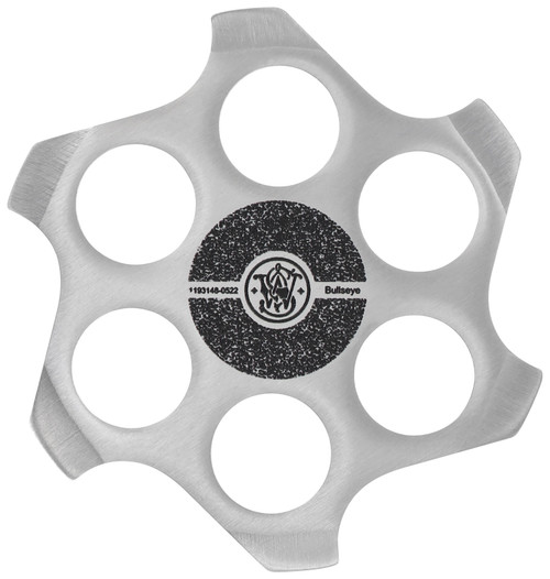Smith & Wesson 1193147 M&P Bullseye Throwing Circles Stainless Steel with Embroidered Carry Case 4-Pack
