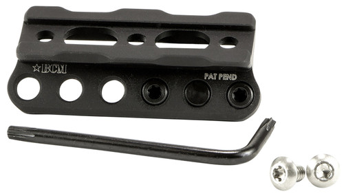 BCM SLMKM Modular Scout Light Mount KeyMod Black Aluminum Low-Profile